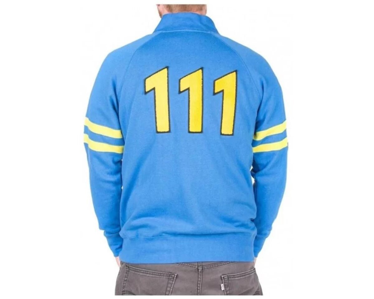 Fallout 4 vault blue bomber jacket