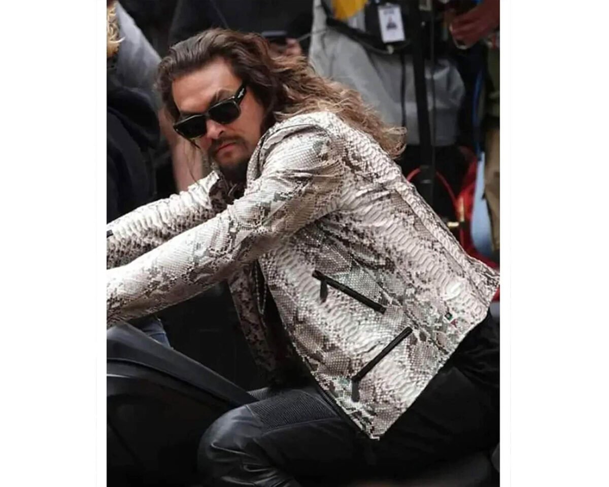 Fast x 2023 jason momoa snake print leather jacket 4 scaled