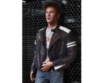 Fight Club Tyler Durden Mayhem Brad Pitt Black & White Jacket