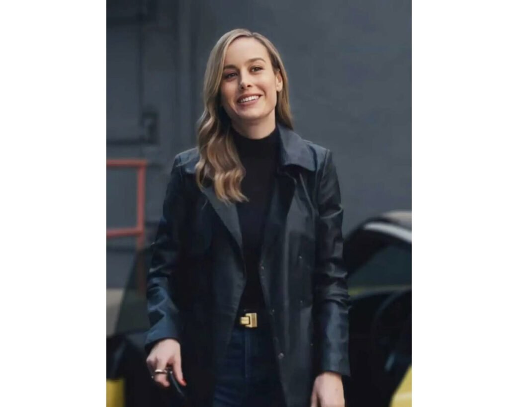 Fast X 2023 Brie Larson Leather Coat