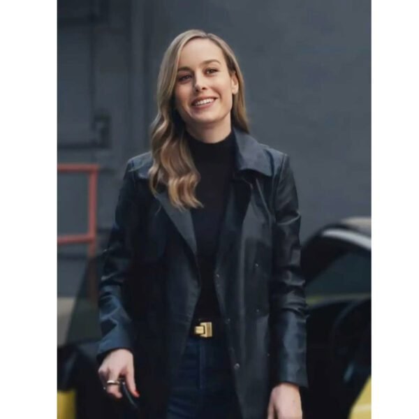 Fast X 2023 Brie Larson Leather Coat