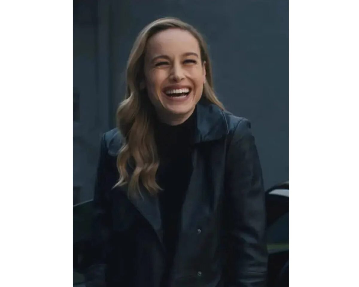 Fast x 2023 brie larson leather coat