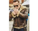 Men’s B3 RAF Aviator Sheepskin Leather Jacket